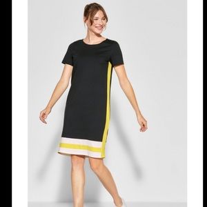 STREET ONE Black Crew-neck Dress 36